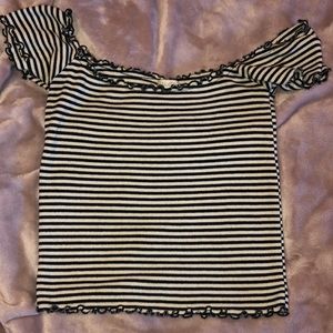 brandy melville off the shoulder top